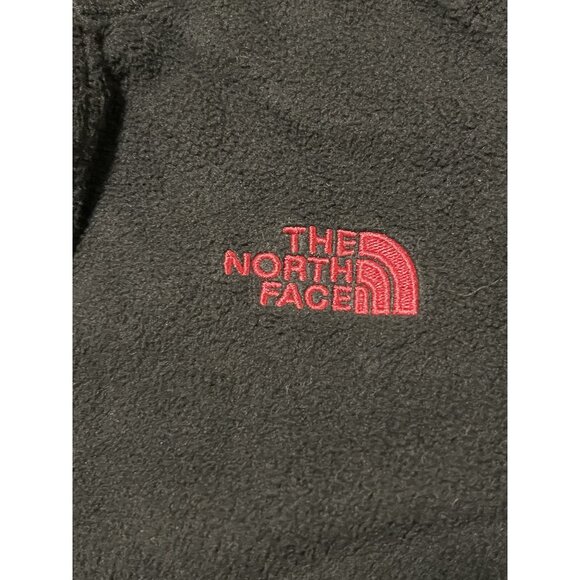 The North Face Fleece 1/4 Zip Pullover Womens Medium Black Lightweight Jacket - Picture 3 of 10